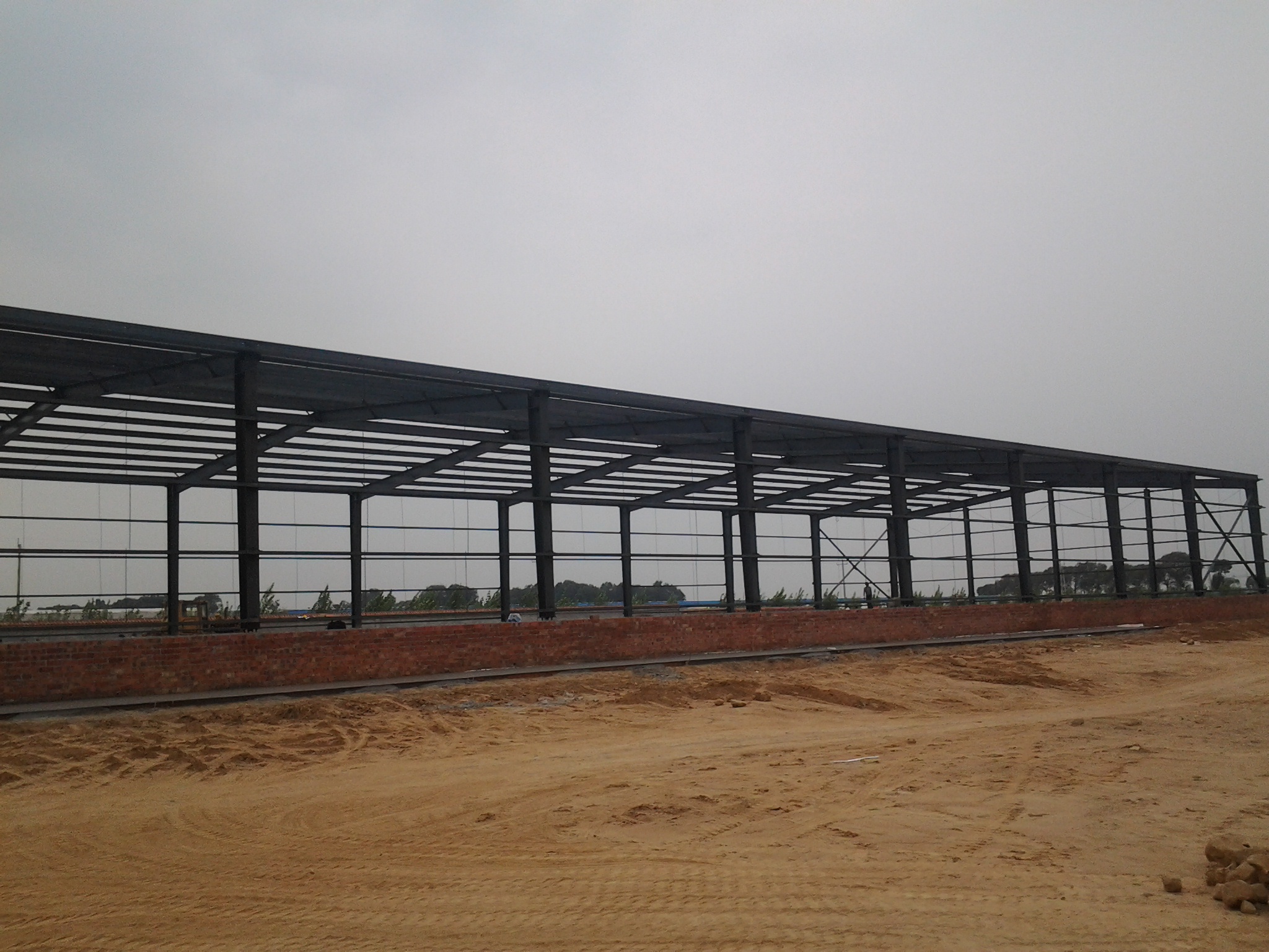 果蔬冷庫(kù)鋼結(jié)構(gòu)廠棚